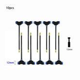 10PCS Universal Automatic Irrigation Sprinkler Kit Outdoor Misting Cooling System Brass Mist Nozzle 8/12mm Hose Tee