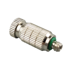 20pcs High Pressure Zinc Plated Misting Nozzle Sprayer Head for Outdoor 0.1MM-0.8MM