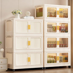 A Folding Storage Cabinet Wardrobe Clothes Organising Cabinet Toys Shelves Storage Cabinet Miscellaneous Snacks Storage Box