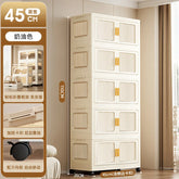 A Folding Storage Cabinet Wardrobe Clothes Organising Cabinet Toys Shelves Storage Cabinet Miscellaneous Snacks Storage Box