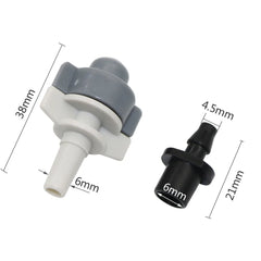 0.7mm Micro Misting Nozzles Industry cooling Humidification Greenhouse Garden Irrigation Sprinklers Agriculture tools 20 Pcs