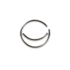 1-5Pcs Stainless Steel D Shape Nose Ring For Women Men 20G Nose Hoop Rings Ear Cartilage Tragus Helix Piercings Jewelry