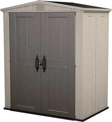 Factor 6x3 Outdoor Storage Shed Kit-Perfect to Store Patio Furniture, Garden Tools Accessories, Beach Chairs and Push Lawn