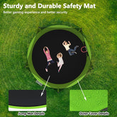 1000 LBS 14FT Outdoor Trampoline with Basketball Hoop & Safety Enclosure Net - ASTM Approved, Heavy-Duty Recreational Trampoline