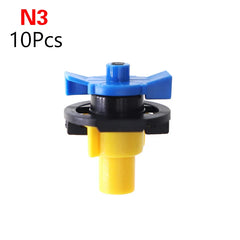 10pcs 360-Degree Rotating Sprinkler Hanging Fruit Trees Water-saving Irrigation Micro Sprinkler Rotary Nozzle For Greenhouse