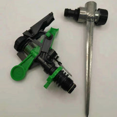 1/2" Rocker Sprinkler 360 Degree Adjustable Rocker Arm Nozzle Garden Lawn Flowerbed Greenhouse Watering Irrigation Tool