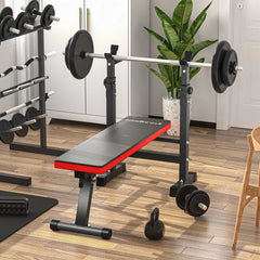 Adjustable Workout Bench, Foldable Bench Press Bench for Home Gym