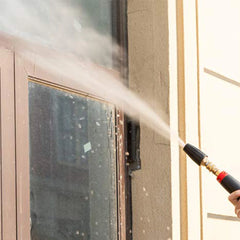 1Pcs High-Pressure Water Gun Ceramic-Core Rotating Spray Nozzle 360° Turbo Lotus Cleaning Tip 1/4 Size Supports 4000PSI Pressure