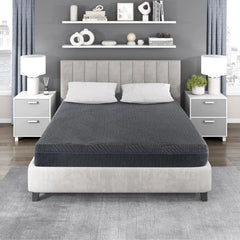 11 Inch Green Tea Cooling Gel Memory Foam Mattress Firm Support Charcoal Infused Mattress-in-A-Box Certified Safe Sleep Pressure