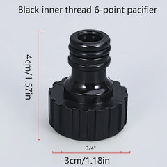 1 PC Pacifier Quick Connector Garden Hose Quick Connector Irrigation Water Connector