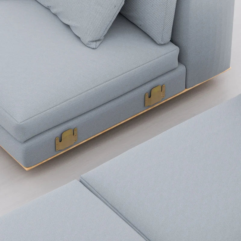 Sofa connection and fixation buckle 2-in-1 invisible connector Split sofa fixed furniture connector gable hook