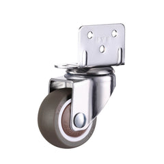 Set 4PCS Furniture Caster Wheels Heavy Duty Universal Carriage Wheel for Baby Crib Bed Cart Trolley Wheelchair Office Chair