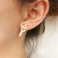 2018 New Hot Retro Fashion Personality Earrings Female Small Scissors Hot Jewelrywholesale Gift Hot Sale Earrings