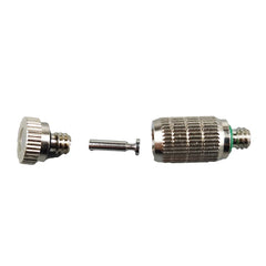 20pcs High Pressure Zinc Plated Misting Nozzle Sprayer Head for Outdoor 0.1MM-0.8MM