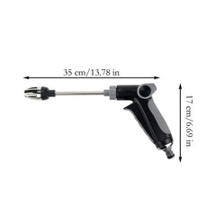 Water Hose Nozzle High-Pressure Spraying Nozzle For Garden Hose Adjustable Sprayer Leak-Proof Planting Tool For Flower