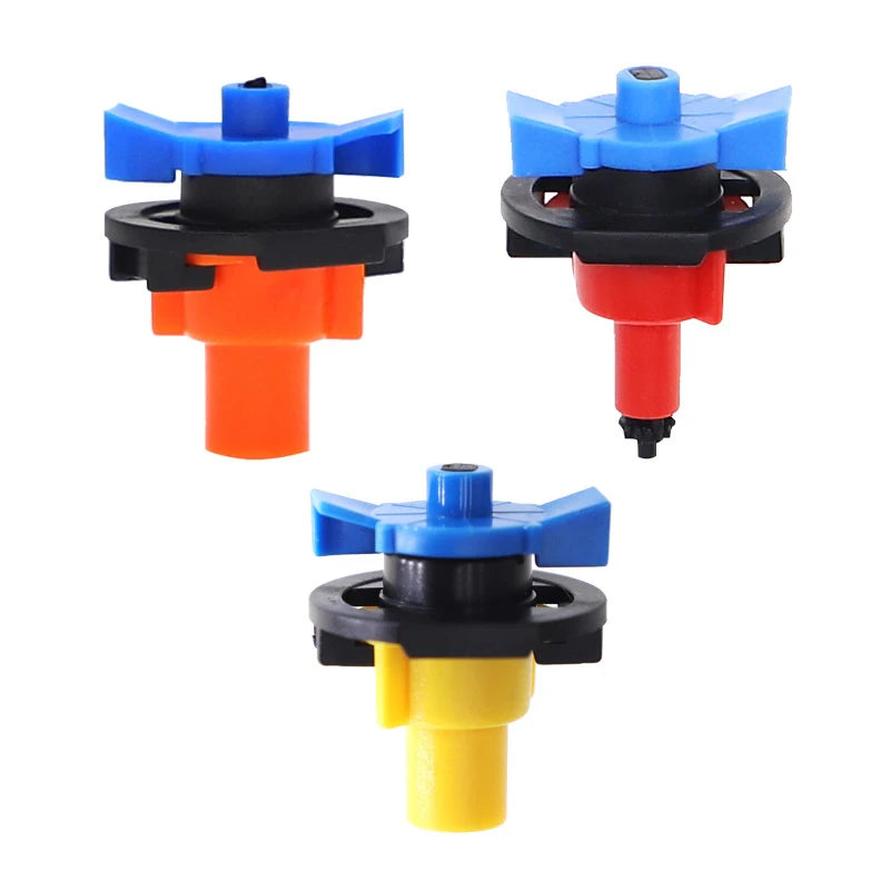 10pcs 360-Degree Rotating Sprinkler Hanging Fruit Trees Water-saving Irrigation Micro Sprinkler Rotary Nozzle For Greenhouse