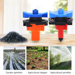 10pcs 360-Degree Rotating Sprinkler Hanging Fruit Trees Water-saving Irrigation Micro Sprinkler Rotary Nozzle For Greenhouse