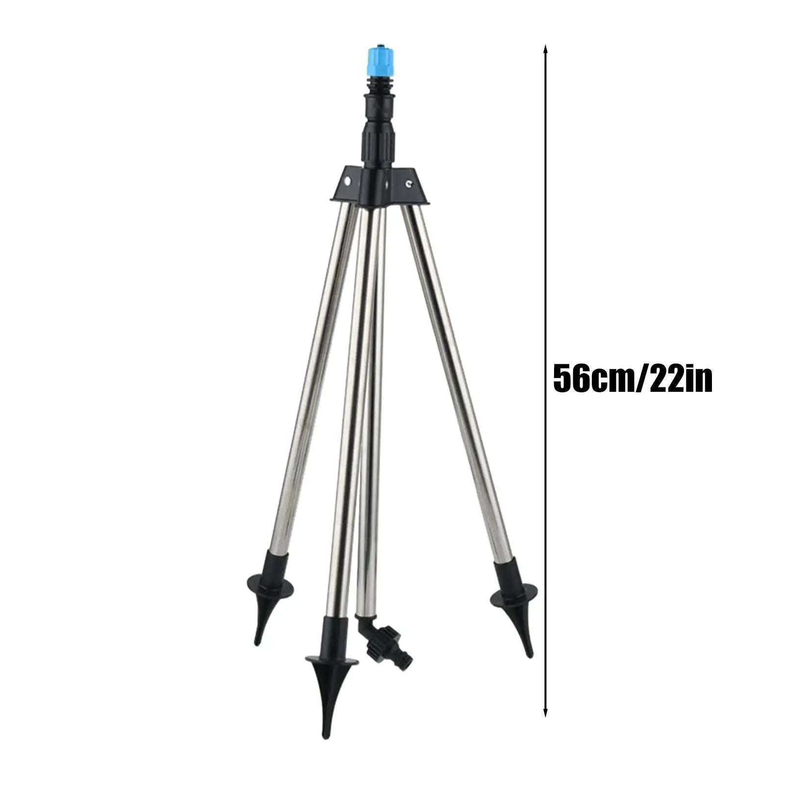 Tripod Sprinklers For Yard 360 Degree Sprinkler Stand Tripod Outdoor Adjustable Height Watering Equipment For Yard Flower Bed