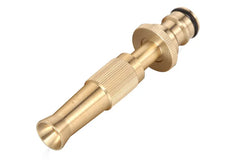 High Pressure Hose Nozzle Adjustable Garden Sprayer Power Spray Nozzle Brass Water Hose Nozzles for Garden