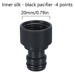 1pc Garden Hose Quick Connector Irrigation Water Fitting Drip System Accessories Outdoor Tap Link Easy Use