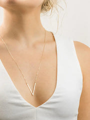 Gold Necklace Letter Gouden Ketting 2021 Women Simple Geometric Collares Minimalistas Jewelry Collar Mujer Collier Femme 2018