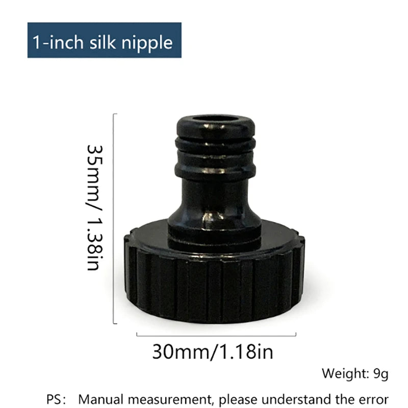 1pc Garden Hose Quick Connector Irrigation Water Fitting Drip System Accessories Outdoor Tap Link Easy Use