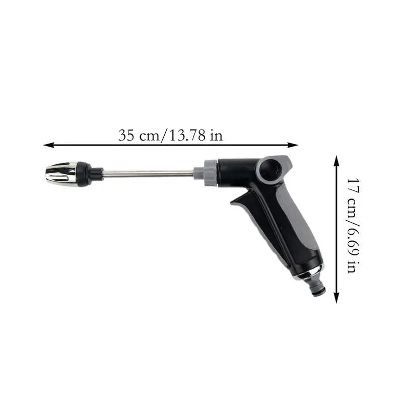 Hose Sprayer Nozzle Garden Water Hose Nozzle High Pressure Leak-Proof Heavy Duty Irrigation Tool For Car Washing Floor Cleaning