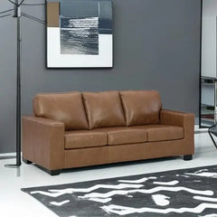 Contemporary Leather Match Sofa home furniture  sofa  sofa set living room furniture  sofa set living room furniture