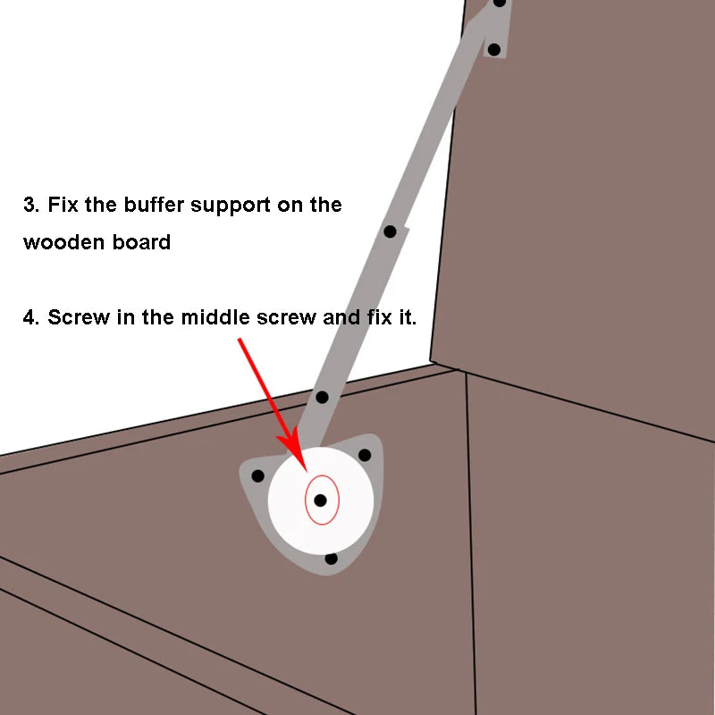 Tatami Special Damping Support Rod, Support Rod Hydraulic Rod Air Pressure Rod Cabinet Lift Up Flap Stay Support Hardware