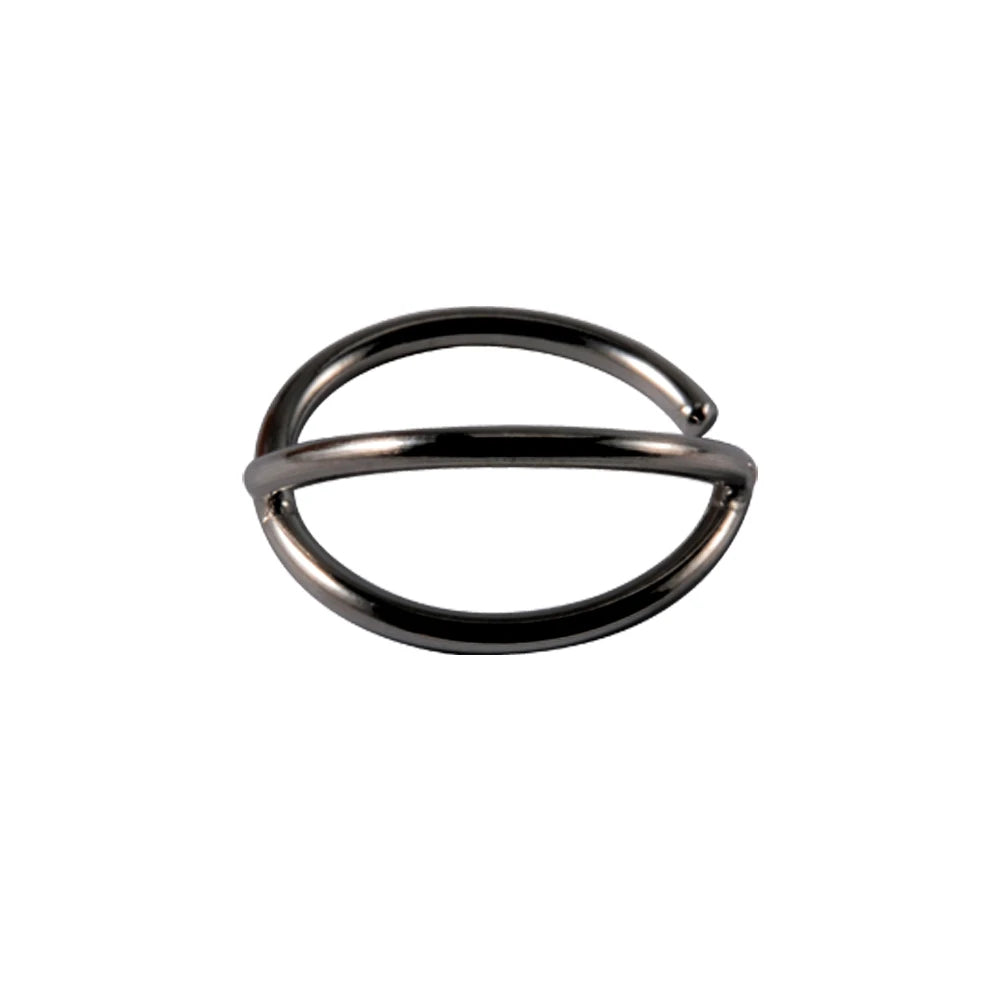 1-5Pcs Stainless Steel D Shape Nose Ring For Women Men 20G Nose Hoop Rings Ear Cartilage Tragus Helix Piercings Jewelry